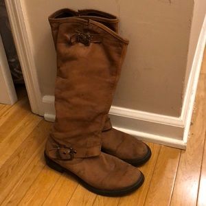 Italian Brown Leather Riding Boots